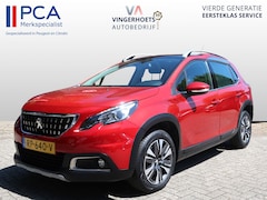 Peugeot 2008 - 110 Pk Benzine * Luxe Allure * * Trekhaak * Navigatie * Panoramadak * 1/2 Lederen Interieu