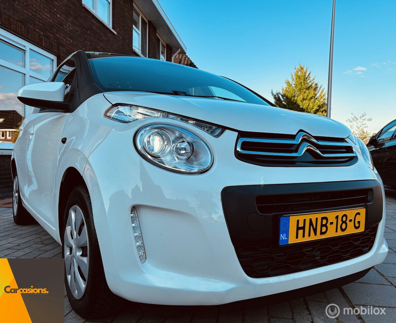 Citroën C1 - 1.0 e-VTi White Airco LED Weinig Km’s! Rijklaar! - AutoWereld.nl