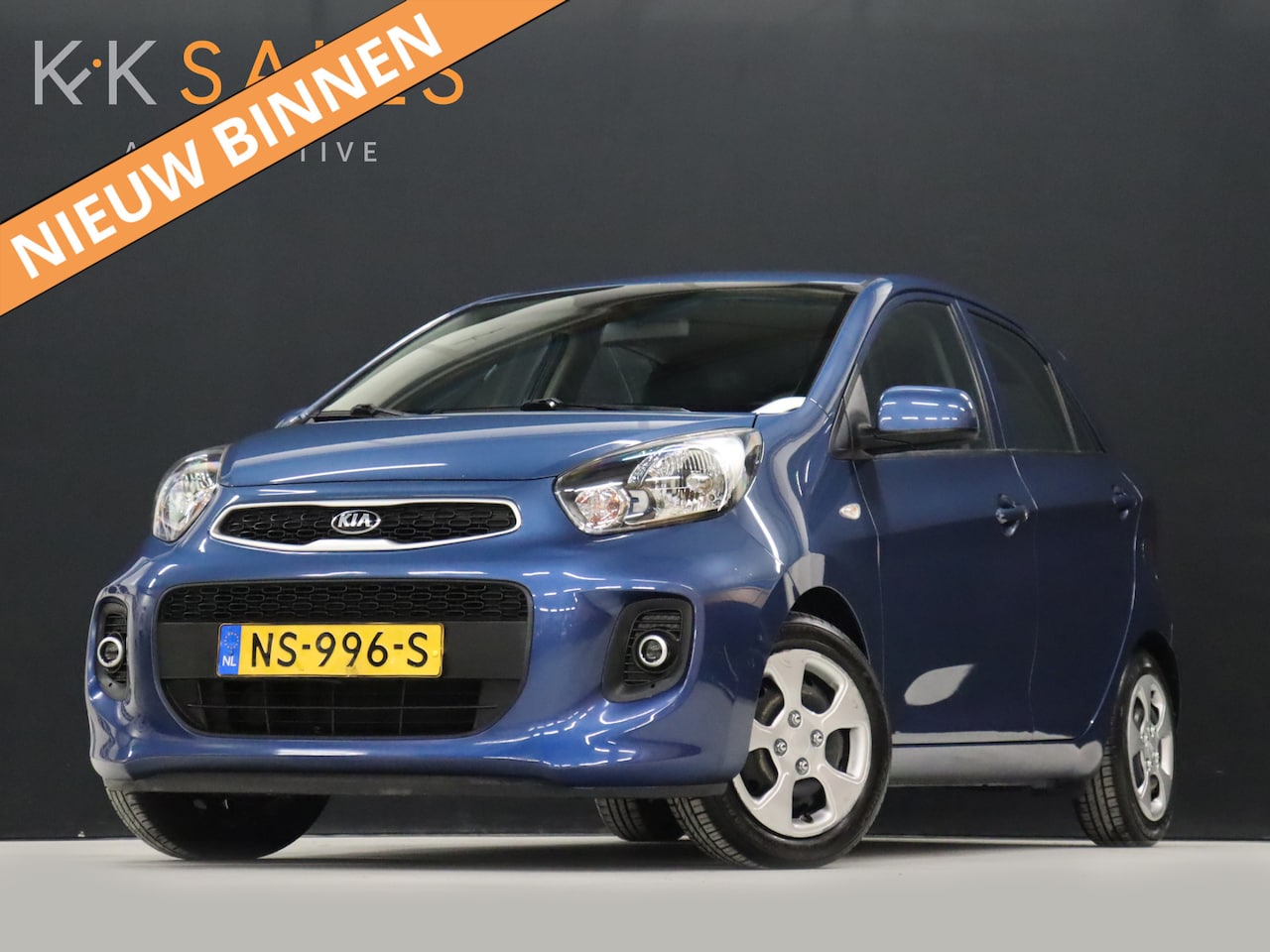 Kia Picanto - 1.0 CVVT EconomyPlusLine 5DRS [AIRCO, USB AUDIO, ELEKTRISCHE RAMEN, NIEUWSTAAT] - AutoWereld.nl