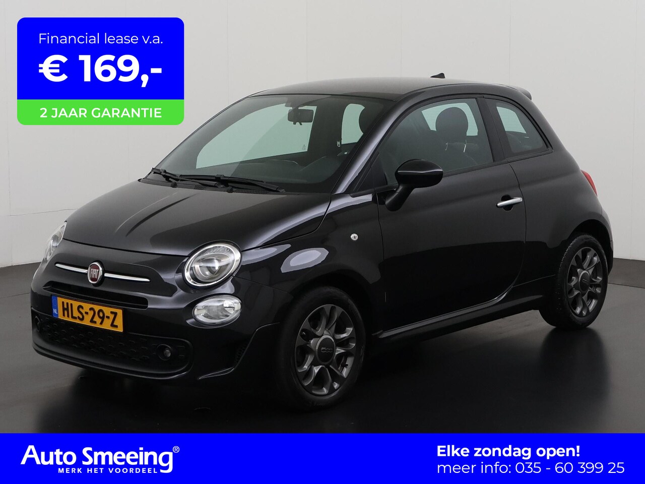 Fiat 500 - 1.0 Hybrid Cult | Airco | Lichtmetalen Velgen | 12 mnd Garantie | - AutoWereld.nl