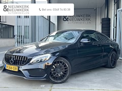Mercedes-Benz C-klasse Coupé - 180 Premium Plus AMG | AUTOMAAT | LEDER | CAMERA | NAVI | CRUISE CONTROL | CLIMATE CONTROL