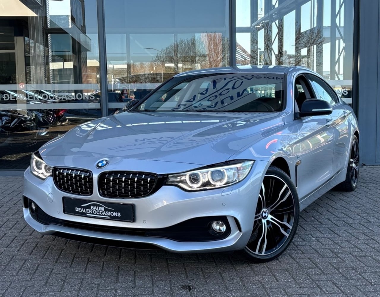 BMW 4-serie Gran Coupé - 420D GRAN COUPE M AUTOMAAT AIRCO NAVI AIRCO PDC. - AutoWereld.nl