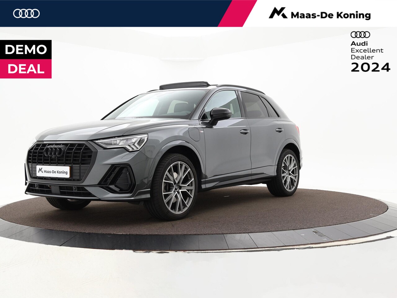 Audi Q3 - 45 TFSIe 245pk S-tronic S edition · Sonos Audio · Panoramadak · 360 Camera · Elek. Trekhaa - AutoWereld.nl