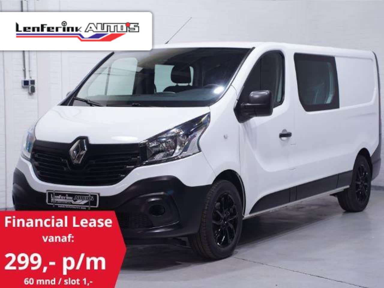 Renault Trafic - 1.6 dCi 125 pk Dubbel Cabine 5-Zits Navi, Camera Trekhaak, 17" LMV, NAP, Cruise Control - AutoWereld.nl