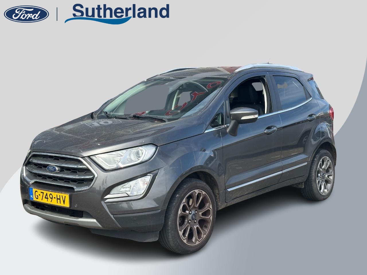 Ford EcoSport - 1.0 EcoBoost Titanium WORDT VERWACHT | Navigatie | Winter Pack | Camera | Dodehoeksensoren - AutoWereld.nl