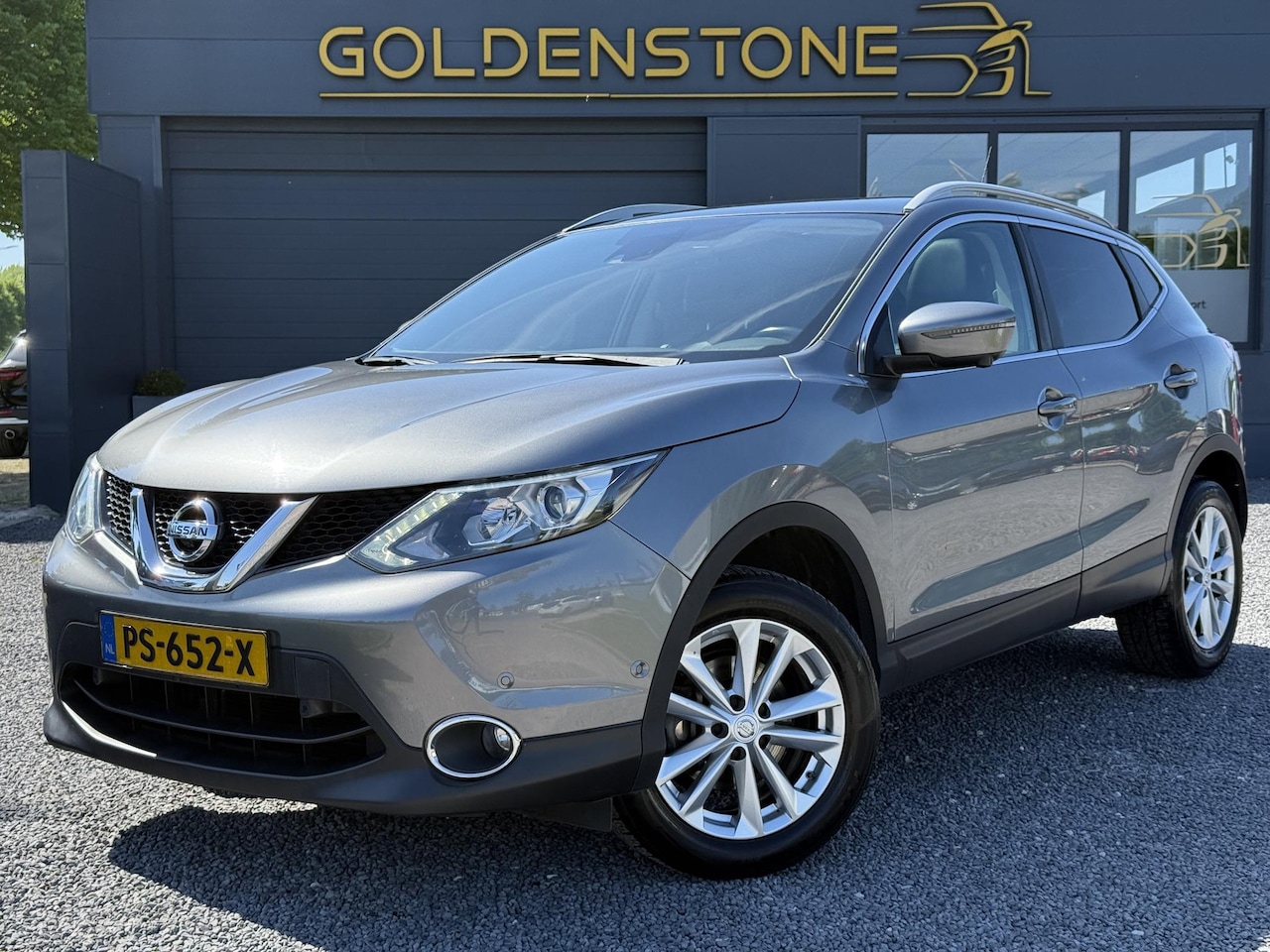 Nissan Qashqai - 1.2 Business Edition Panodak,Trekhaak,Navi,360 Camera,Stoelverwarming,Leder,116pk,Pdc V+A, - AutoWereld.nl