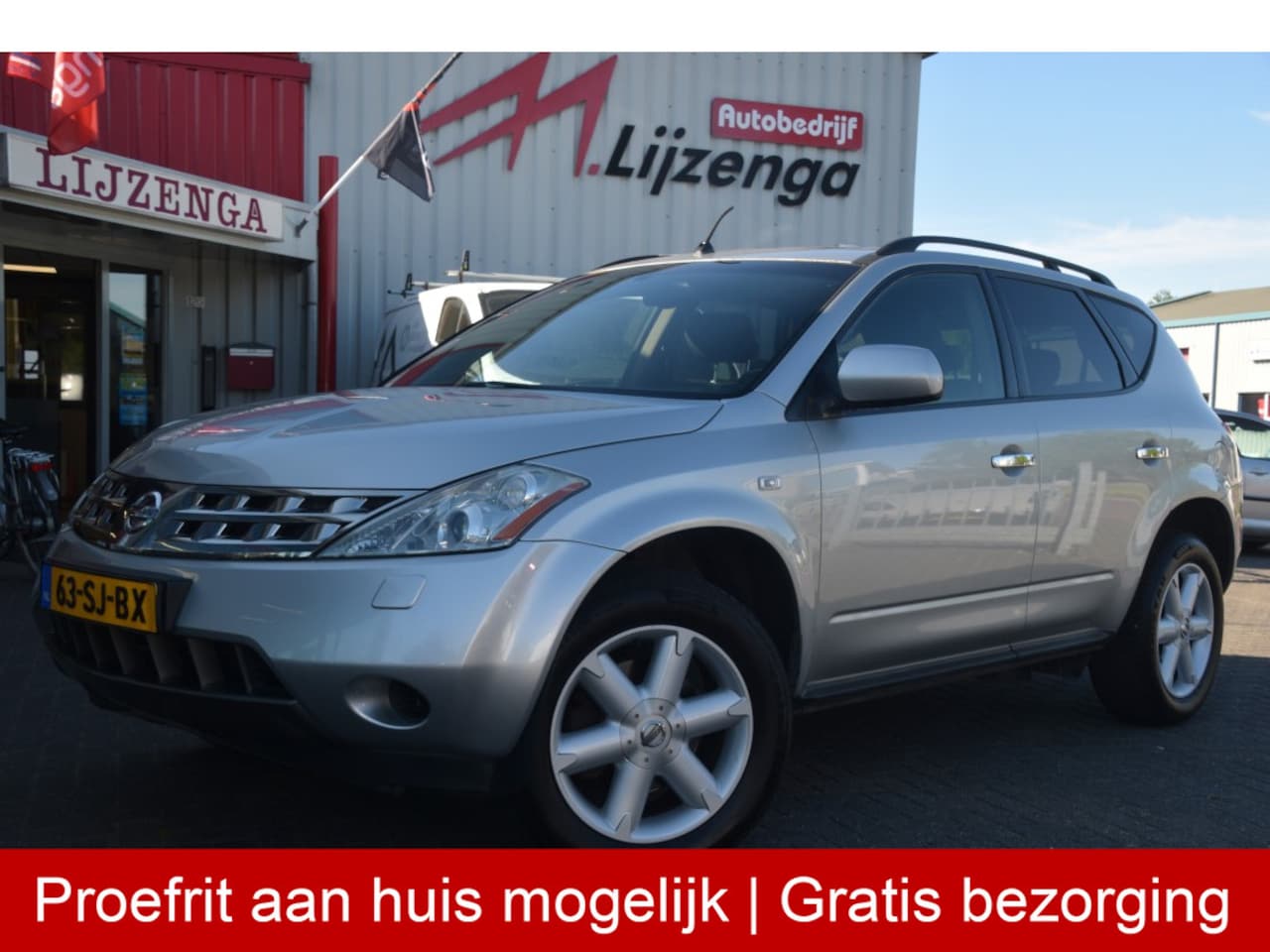 Nissan Murano - 3.5 V6 4WD | Leer | Navi | Stoelverwarming | Trekhaak | | LMV | Clima - AutoWereld.nl