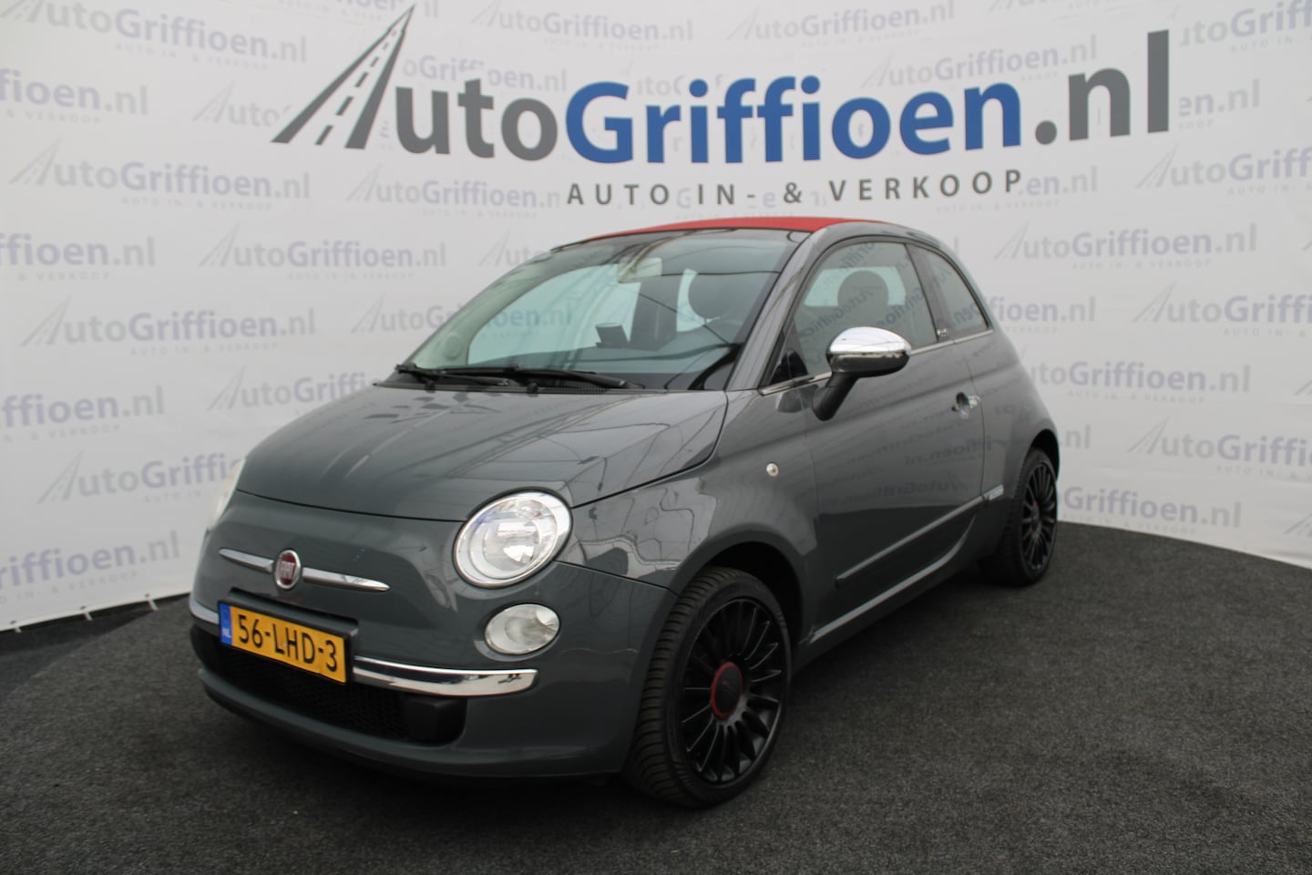 Fiat 500 C - 1.2 Lounge nette automaat met airco - AutoWereld.nl