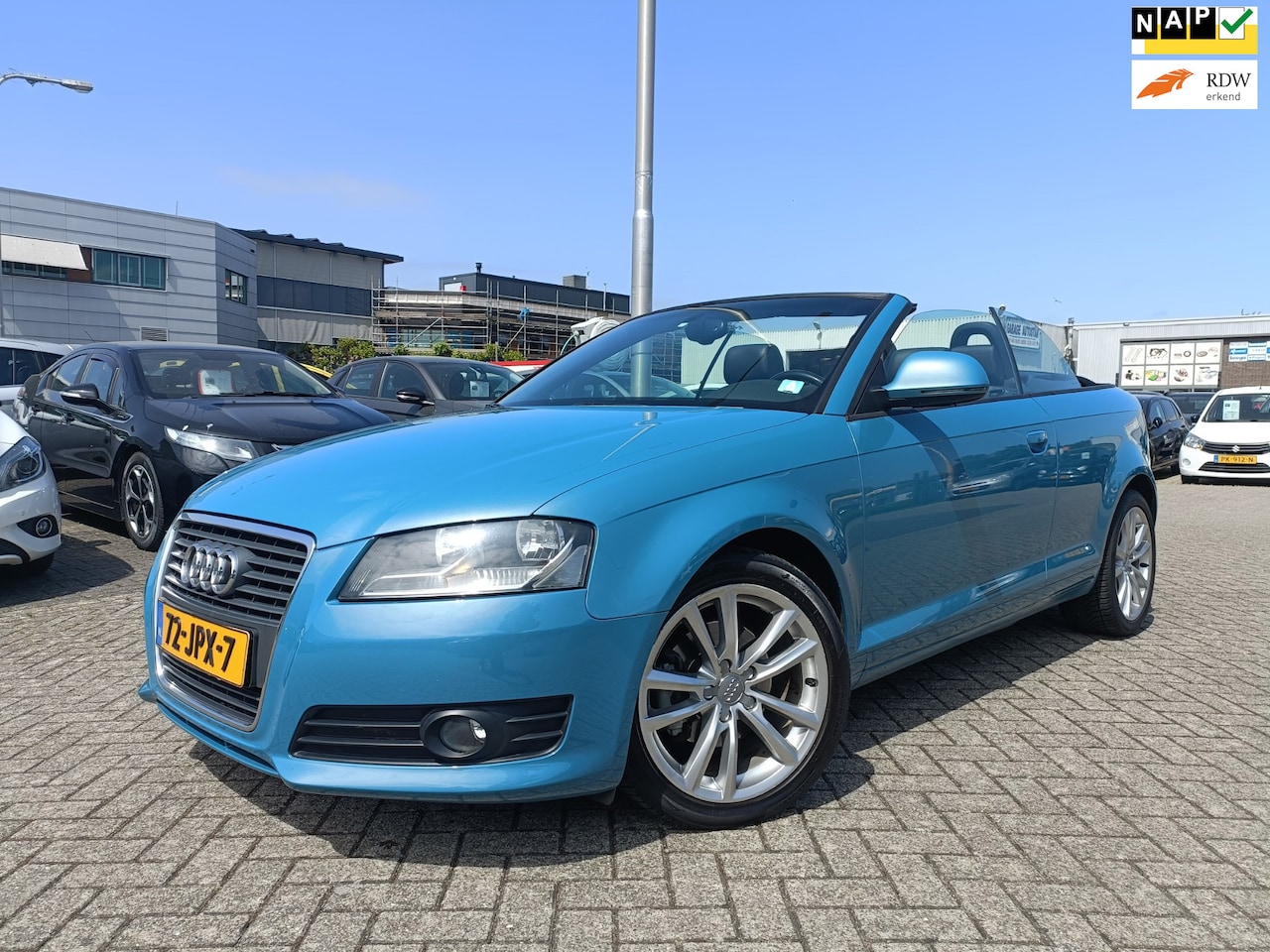 Audi A3 Cabriolet - 1.8 TFSI CABRIO/CRUIS CONTROL/PARKSENSR/NAP - AutoWereld.nl