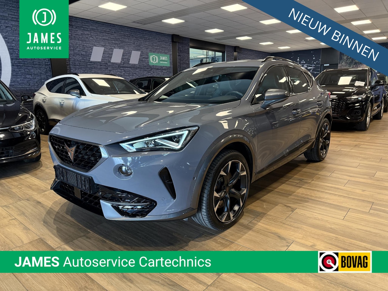 CUPRA Formentor - 1.4 e-Hybrid VZ Black Edition VZ 245pk|PHEV|Elektrische Achterklep|NAVI| - AutoWereld.nl