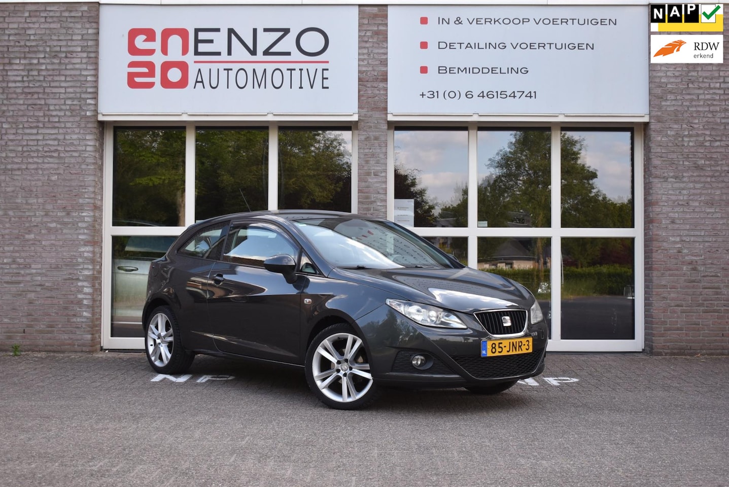 Seat Ibiza SC - 1.6 Sport Cruise Airco NLauto NAP - AutoWereld.nl