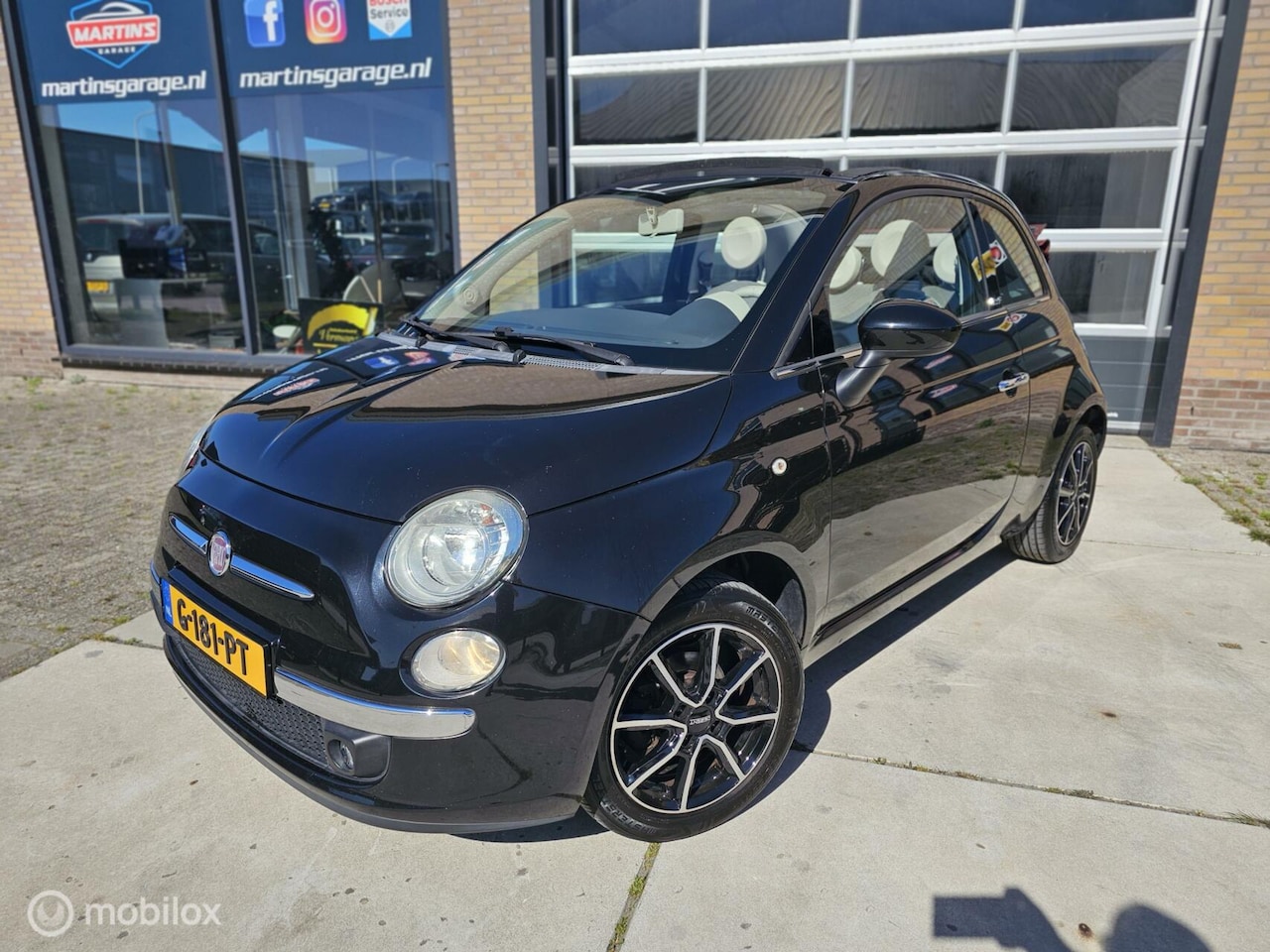Fiat 500 C - 1.2 CABRIOLET LMV AIRCO MOOIE VELGEN! - AutoWereld.nl