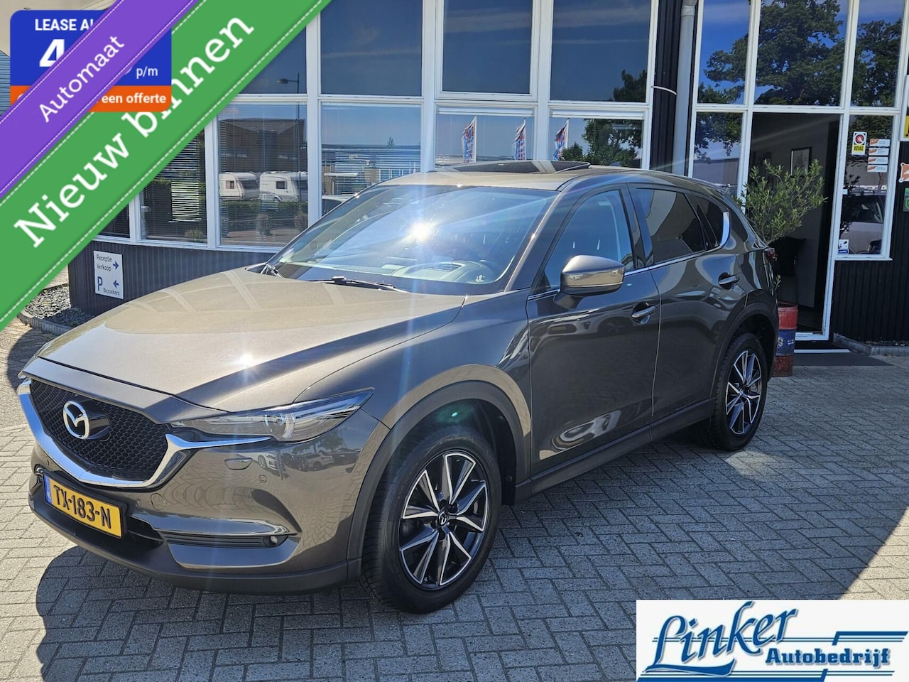 Mazda CX-5 - 2.0 SkyActiv-G 160 GT-M 4WD NL-AUTO SCHUIFDAK LEDER GEEN AFLEVERKOSTEN - AutoWereld.nl