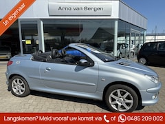Peugeot 206 CC - 2.0-16V Griffe, leder, electrische kap, van 1e eigenaar in zeer nette staat