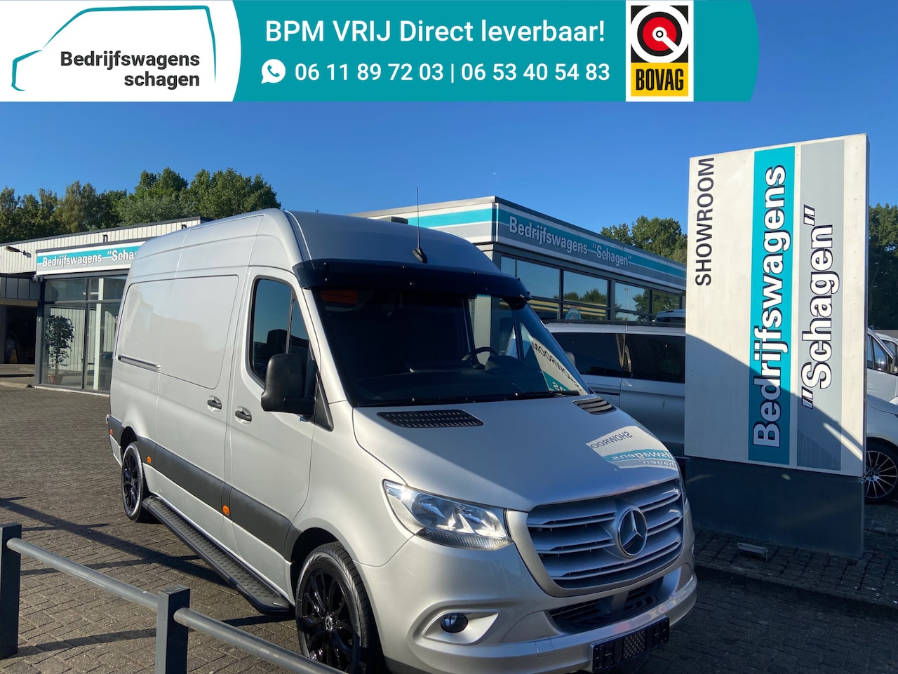 Mercedes-Benz Sprinter - 319 3.0 CDI V6 L2H2 Euro 6 | Zeer netjes | 2x Gev. Stoel | Standkachel | Mbux 7 - AutoWereld.nl