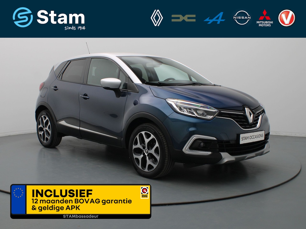 Renault Captur - 119pk TCe Intens Cruise | Climate | Navi | Parkeersens. achter | Trekhaak - AutoWereld.nl