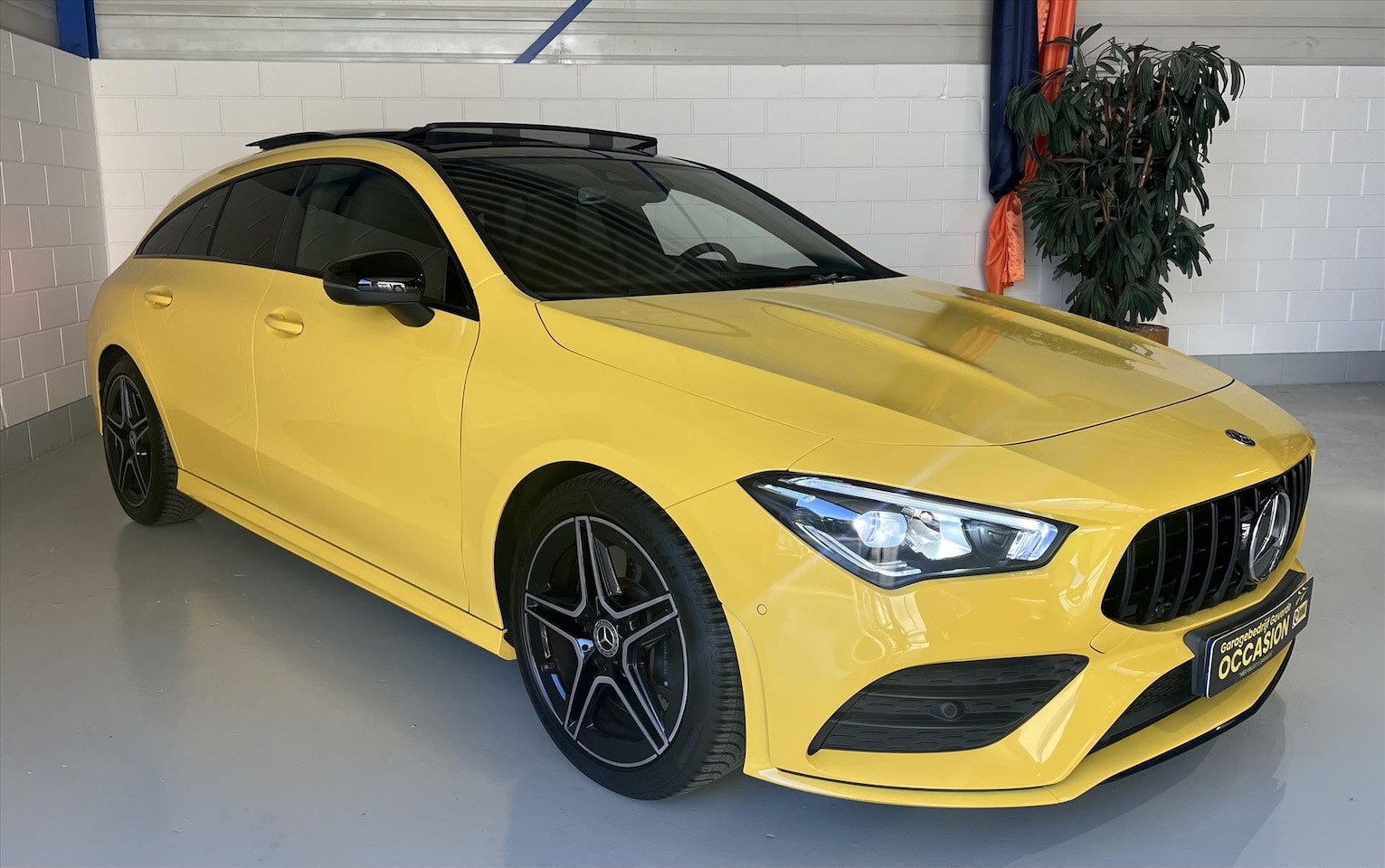 Mercedes-Benz CLA-klasse Shooting Brake - 220 190pk 7G-AUT, 2L, Pano, AMG night edition - AutoWereld.nl