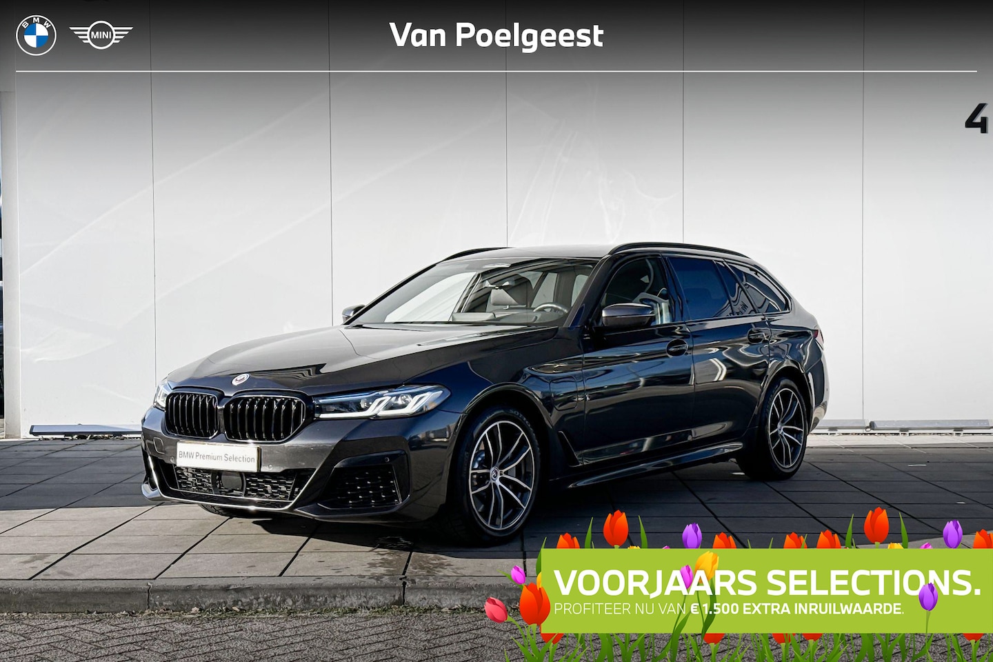 BMW 5-serie Touring - 530e xDrive M-Sport Driving Assistant Professional / Electrische Trekhaak / Head Up Displa - AutoWereld.nl