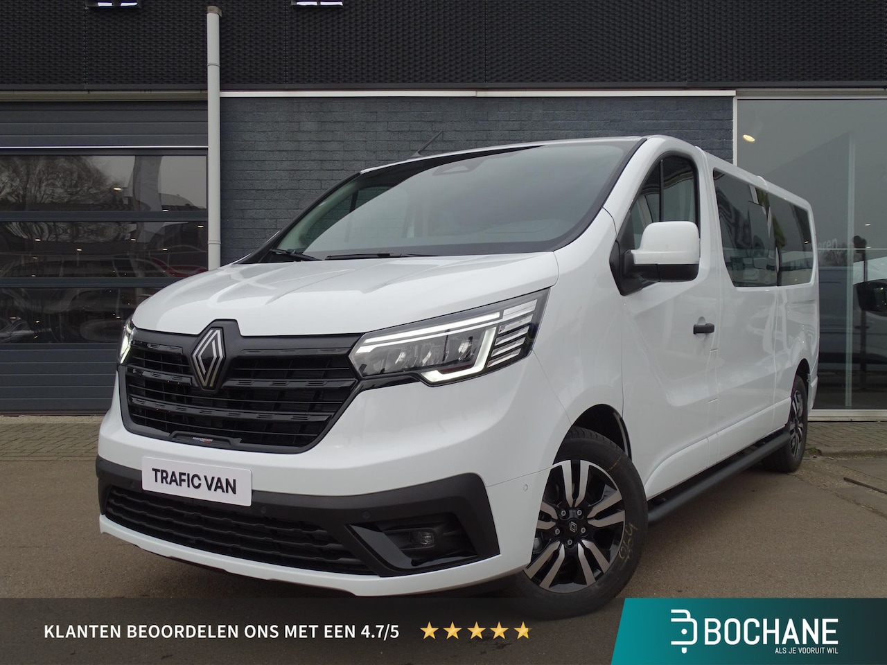 Renault Trafic - 2.0 Blue dCi 170 T30 L2H1 Extra ANNIVERSARY / DUBBEL CABINE / TREKHAAK / 5-PERSOONS - AutoWereld.nl