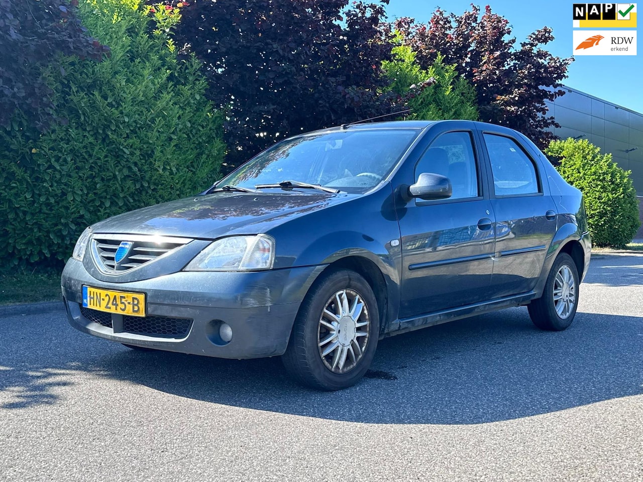 Dacia Logan - 1.6-16V Prestige Ijskoude Airco*Elektrische ramen*Stuurbekrachtiging*LM velgen* - AutoWereld.nl