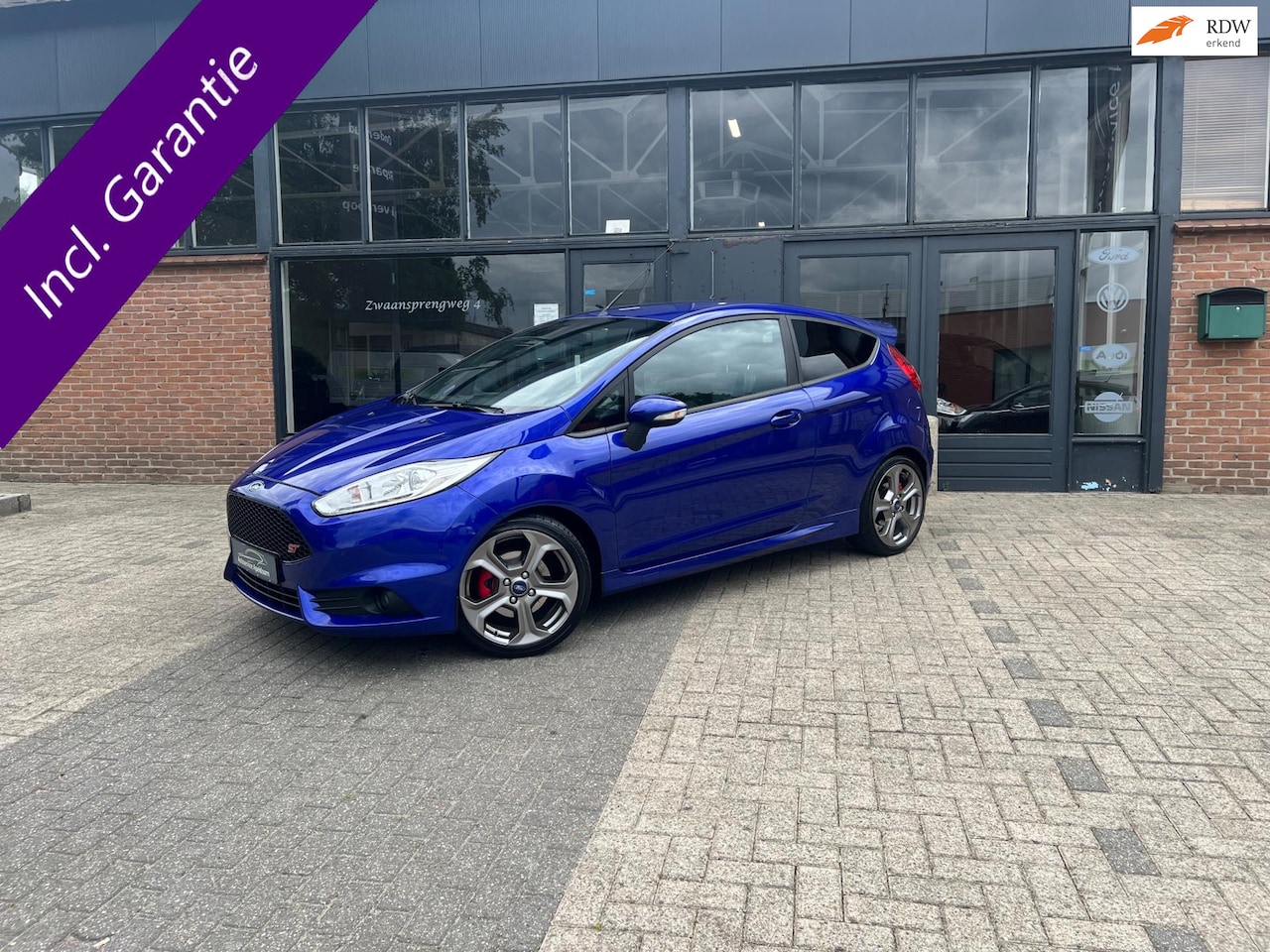 Ford Fiesta - 1.6 ST2 1.6 ST2, Cruise control, Sony audio, Performance Blue - AutoWereld.nl