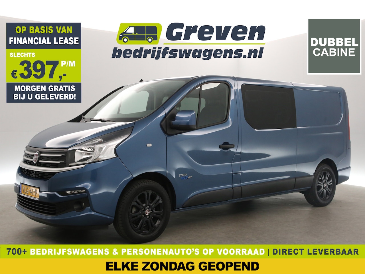 Fiat Talento - 2.0 MultiJet L2H1 | 170PK Automaat | Dubbele Cabine | 5 Persoons | Clima Camera Navi PDC 1 - AutoWereld.nl