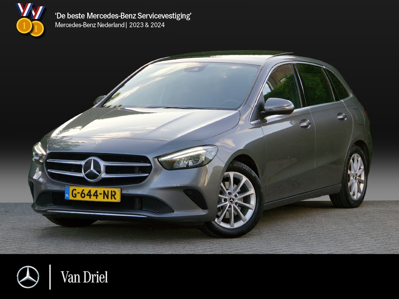 Mercedes-Benz B-klasse - B 200 Progressive | Panorama Trekhaak Easypack Sfeerverlichting - AutoWereld.nl