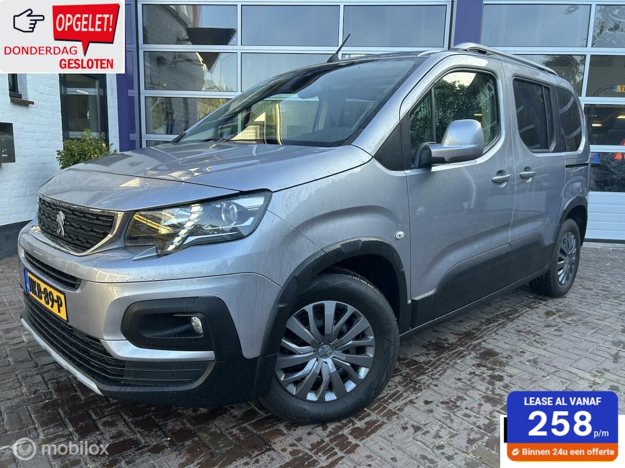 Peugeot Rifter - 1.2 Puretech Active * NAVIGATIE * PANORAMADAK - AutoWereld.nl