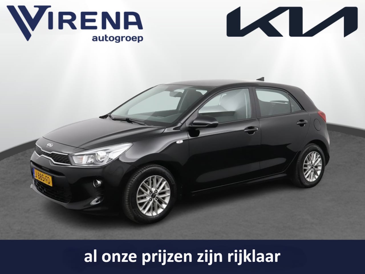 Kia Rio - 1.0 TGDI DynamicLine - Airco - Navigatie - Trekhaak afneembaar  - Cruise Control -  Apple - AutoWereld.nl