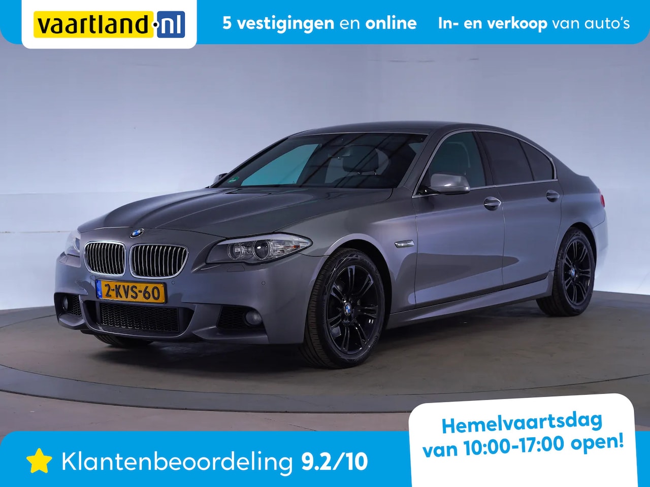 BMW 5-serie - 520i High Executive M-pakket [ Leder Prof nav Privacy glass ] - AutoWereld.nl