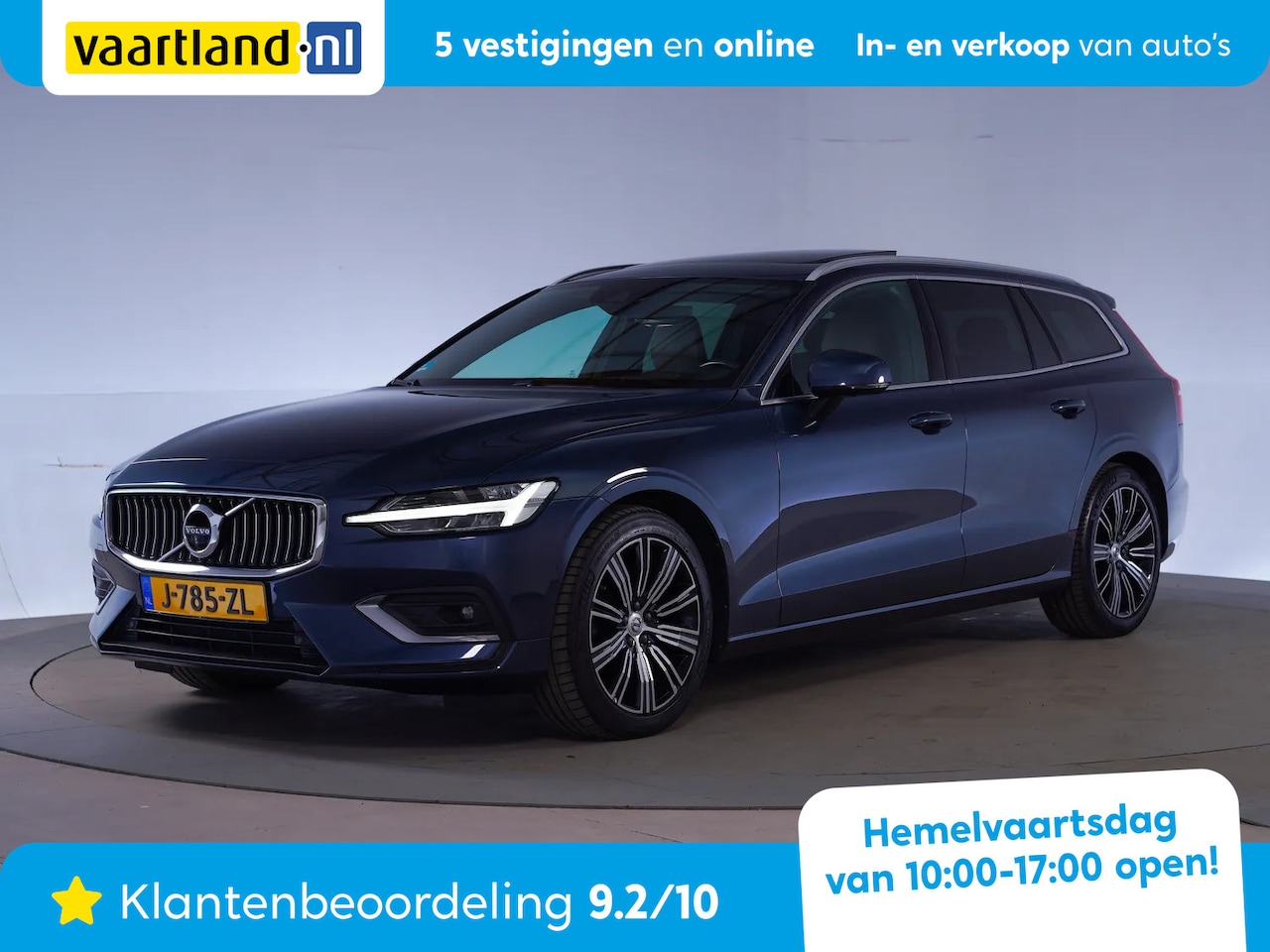 Volvo V60 - 2.0 B4 Inscription Aut. [ Panorama H/K Leder Comforststoelen 360°cam ] - AutoWereld.nl