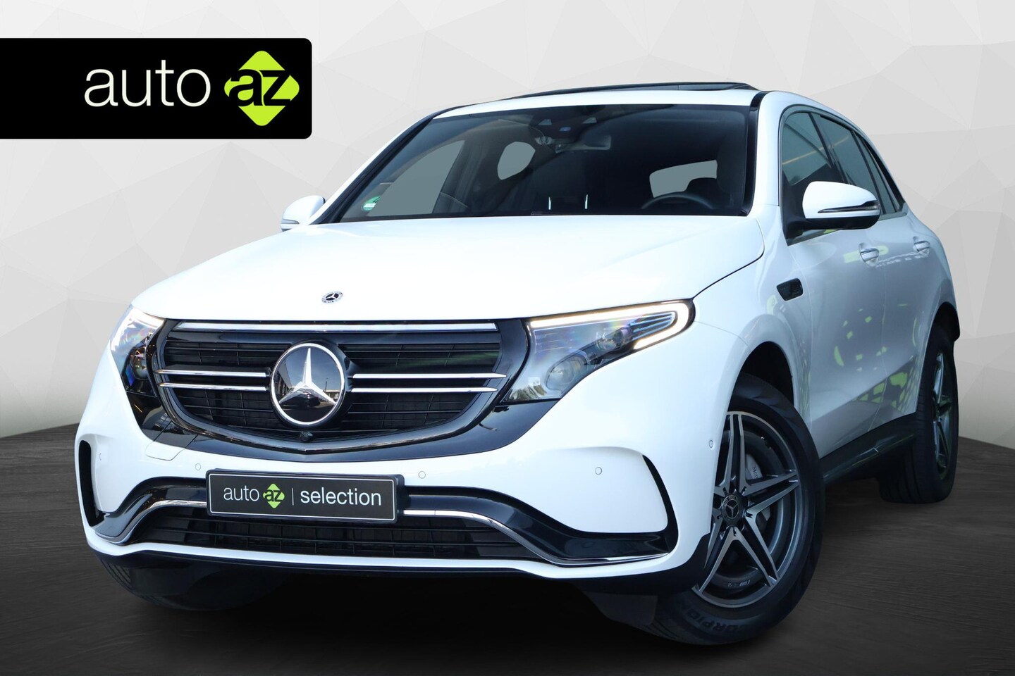 Mercedes-Benz EQC - 400 4MATIC Premium Plus 80 kWh / AMG styling / Panorama - AutoWereld.nl