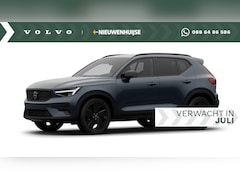 Volvo XC40 - B4 Plus Black Edition 197 pk | Extra getint glas | 20" velgen | Connect suède-textiel/Micr