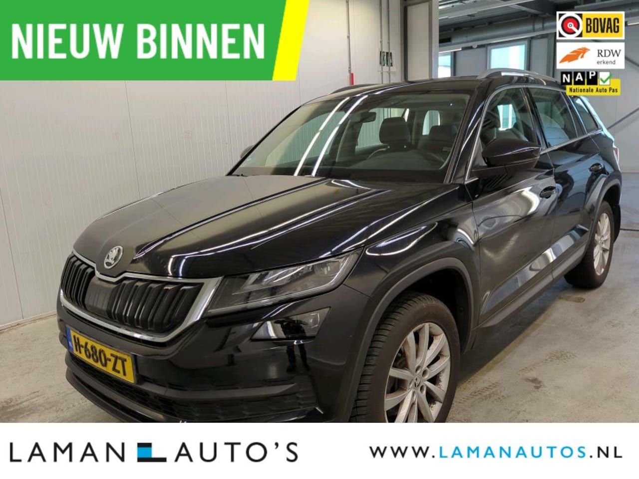 Skoda Kodiaq - 1.5 TSI 150pk DSG Limited Business Edition 7P Aut. | Panorama Open dak Halfleder CarPlay T - AutoWereld.nl