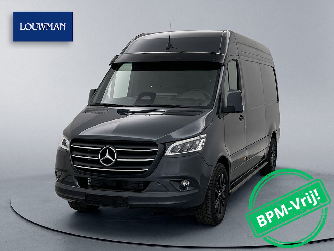 Mercedes-Benz Sprinter - 319CDI 190PK L2H2 30 YEAR EDITION BPM VRIJ | Lederen bekleding | Facelift | 5.000,- EUR pa - AutoWereld.nl