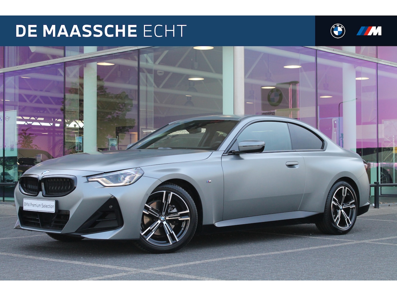 BMW 2-serie Coupé - 220i High Executive M Sport Automaat / Live Cockpit Professional / Stoelverwarming / Adapt - AutoWereld.nl