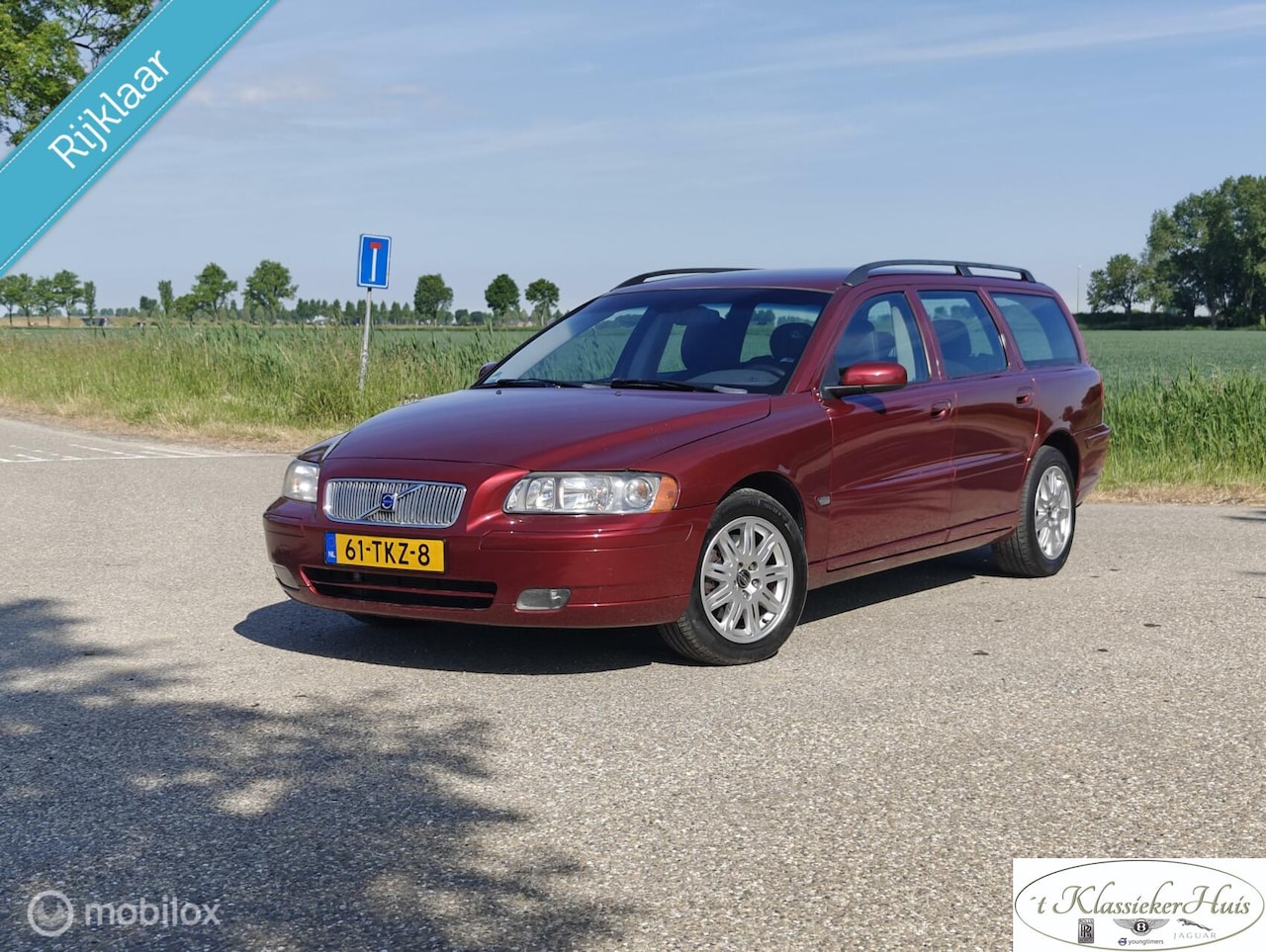 Volvo V70 - 2.4 Kinetic lpg3 lage kmstand! - AutoWereld.nl