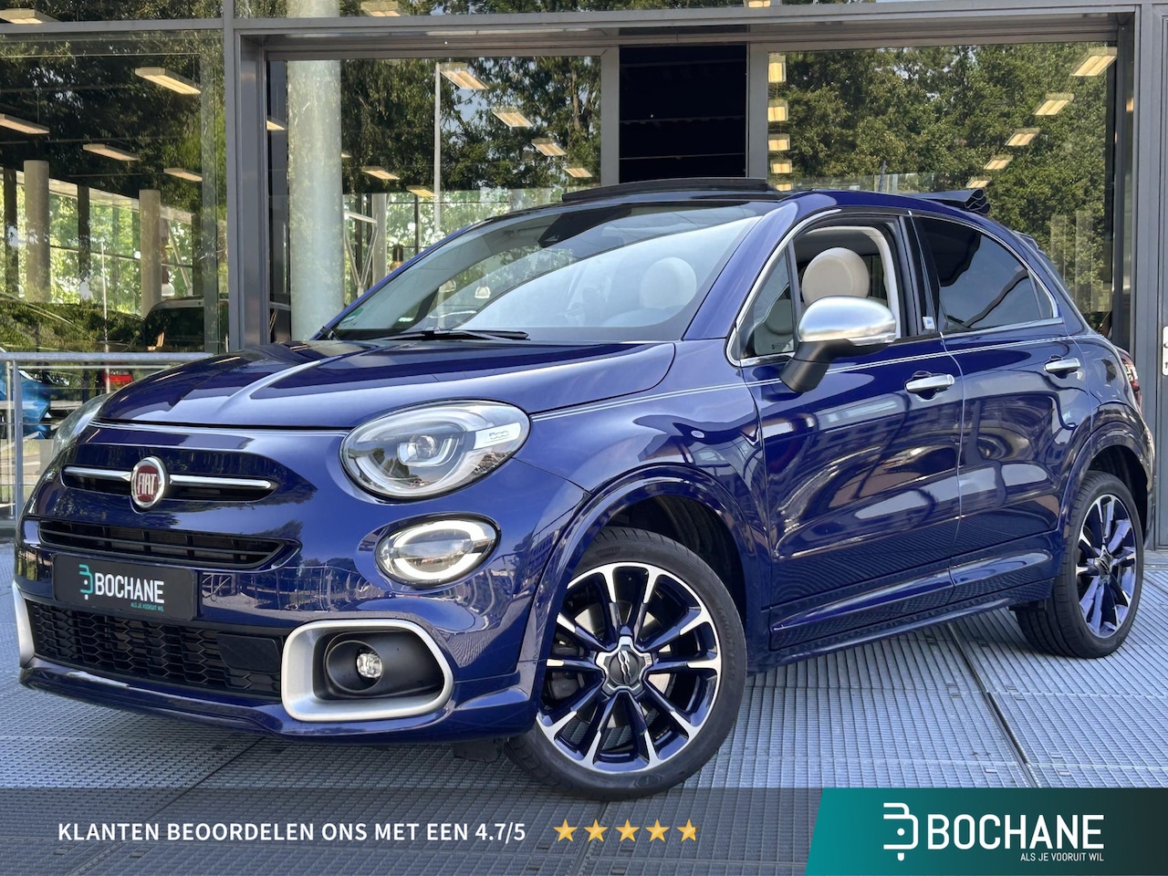 Fiat 500 X - Yacht Club Capri | Schuif/Open Dak | Navigatie | Camera | Apple Carplay - AutoWereld.nl