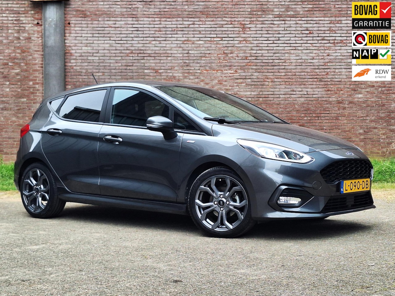 Ford Fiesta - 1.0 EcoBoost ST-Line 1.0 EcoBoost ST-Line, Nav, Climat-en Cruise Contr, Voorruitverwarming, Ned.Auto - AutoWereld.nl