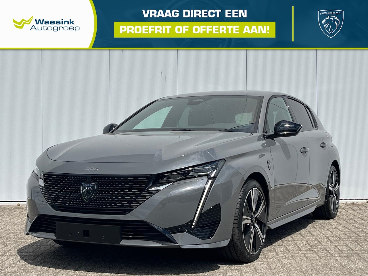 Peugeot 308 - 1.6 HYbrid 225pk e-EAT8 GT | Stuurverwarming | 360 View Camera | Adaptive Cruise Control | - AutoWereld.nl