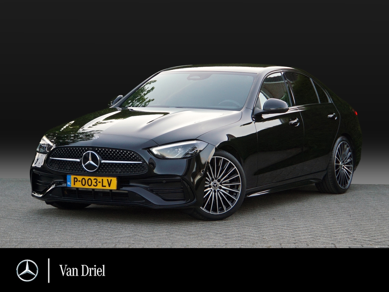 Mercedes-Benz C-klasse - C 180 AMG Line Night | Dodehoek Camera Stoelverwarming - AutoWereld.nl