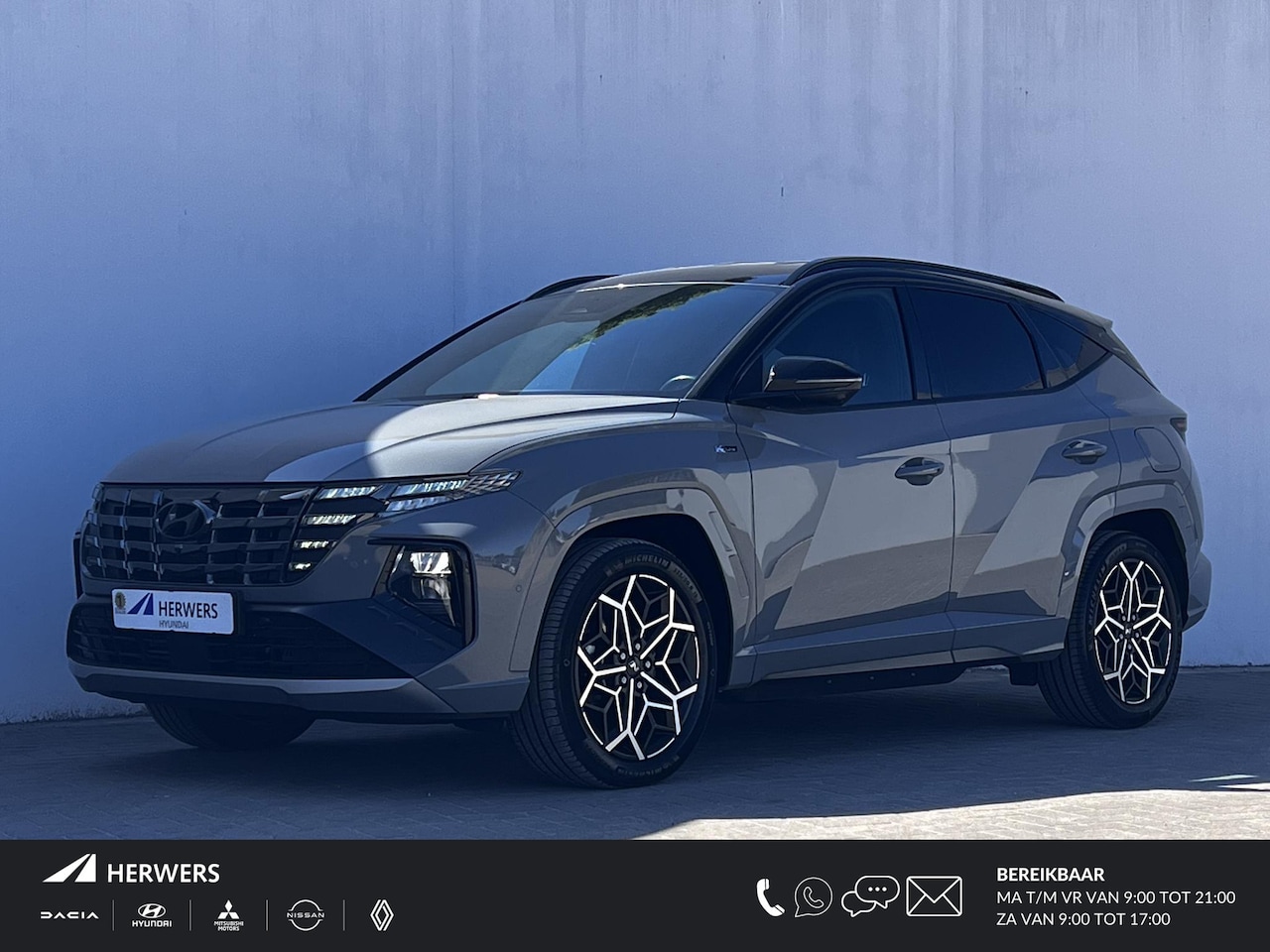 Hyundai Tucson - 1.6 T-GDI PHEV N Line 4WD 265 pk Automaat / Dealer onderhouden / Camera 360° / Apple Carpl - AutoWereld.nl