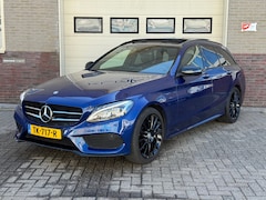 Mercedes-Benz C-klasse Estate - 220 CDI Prestige AMG | Burmester | Pano | Headup | Luchtvering | Sfeerlicht | El. Trekhaak