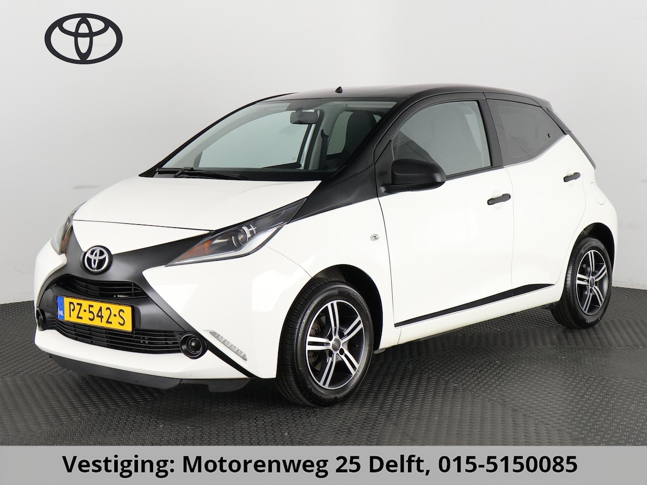 Toyota Aygo - 1.0 VVT-I-X-NOW AIRCO 100% ONDERHOUDEN 5-DEURS.ELEKTRISCHE RAMEN.GARANTIE TOT 10-2027 - AutoWereld.nl