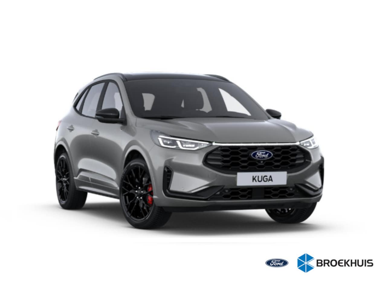 Ford Kuga - 2.5 PHEV ST-Line X |  Unieke 20 inch velgen met sportief design afgewerkt in hoogglans zwa - AutoWereld.nl