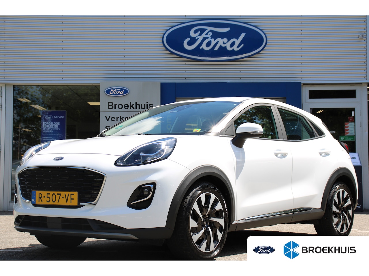 Ford Puma - 1.0 EcoBoost Hybrid Titanium 155PK | NL-AUTO! | DEALER OH! | WINTERPACK | NAVI | PARK SENS - AutoWereld.nl