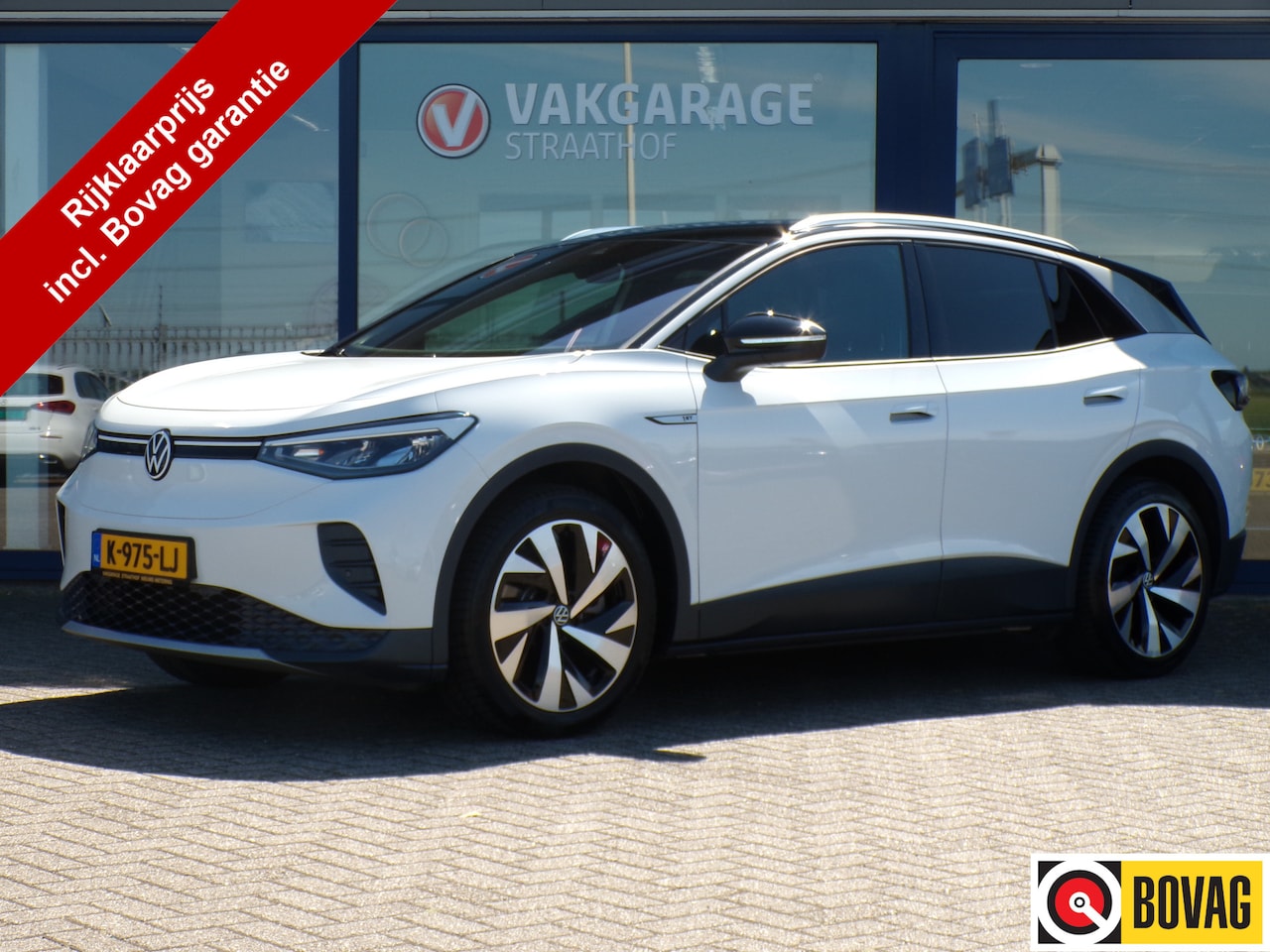 Volkswagen ID.4 - First 77 kWh, SOH 95% / Carplay + Android Auto / Camera + Sensoren / Full LED / 20' LMV - AutoWereld.nl