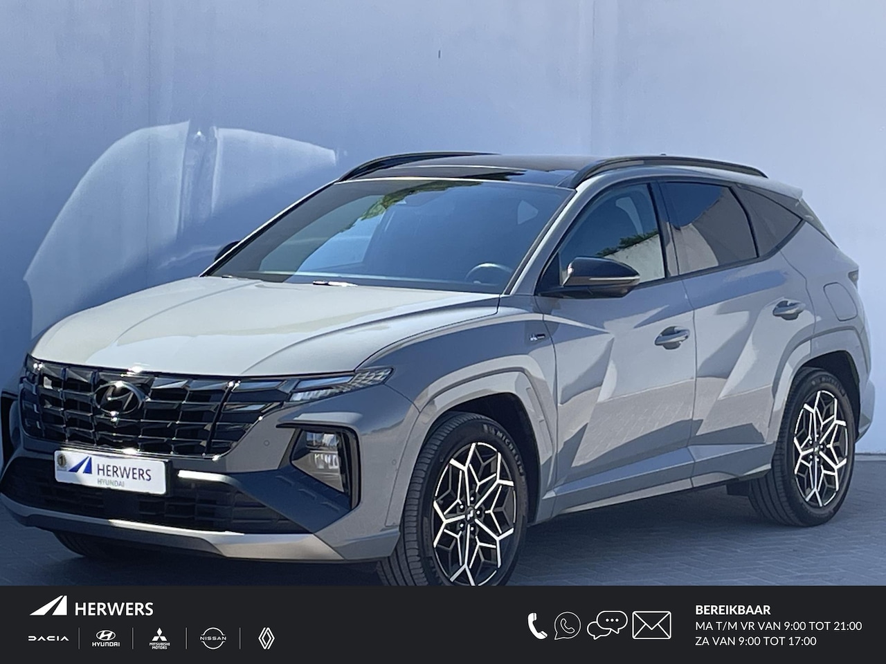 Hyundai Tucson - 1.6 T-GDI PHEV 265pk N Line Sky 4WD / Rondomzicht camera / Apple Carplay Android Auto / Ad - AutoWereld.nl