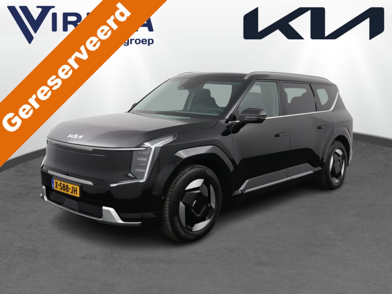 Kia EV9 - Launch Edition 99.8 kWh - 100% SoH - Stoelverwarming-/ventilatie - Apple CarPlay/Android A - AutoWereld.nl