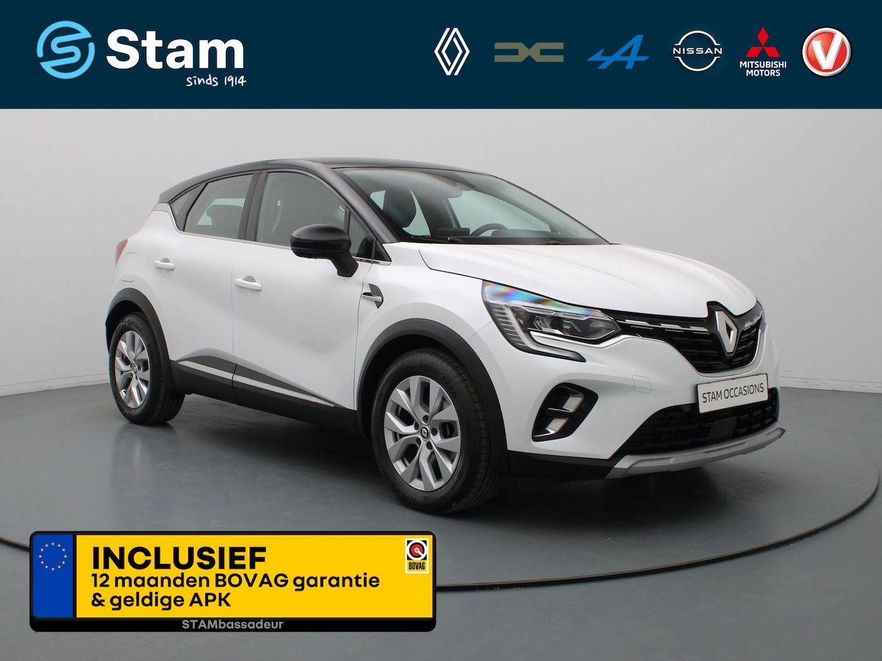 Renault Captur - 94pk E-Tech Hybrid 145 Intens 360° Camera | Cruise | Navi | Parkeersens. v+a | Stoelverw. - AutoWereld.nl